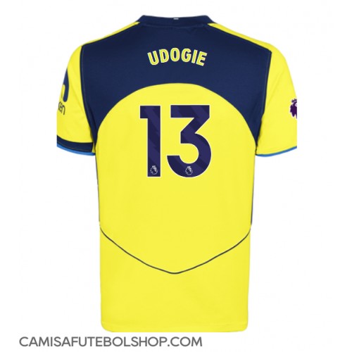 Camisa de time de futebol Tottenham Hotspur Destiny Udogie #13 Replicas 3º Equipamento 2025-26 Manga Curta Camisa de time de futebol Tottenham Hotspur Destiny Udogie #13 Replicas 3º Equipamento 2025-26 Manga Curta